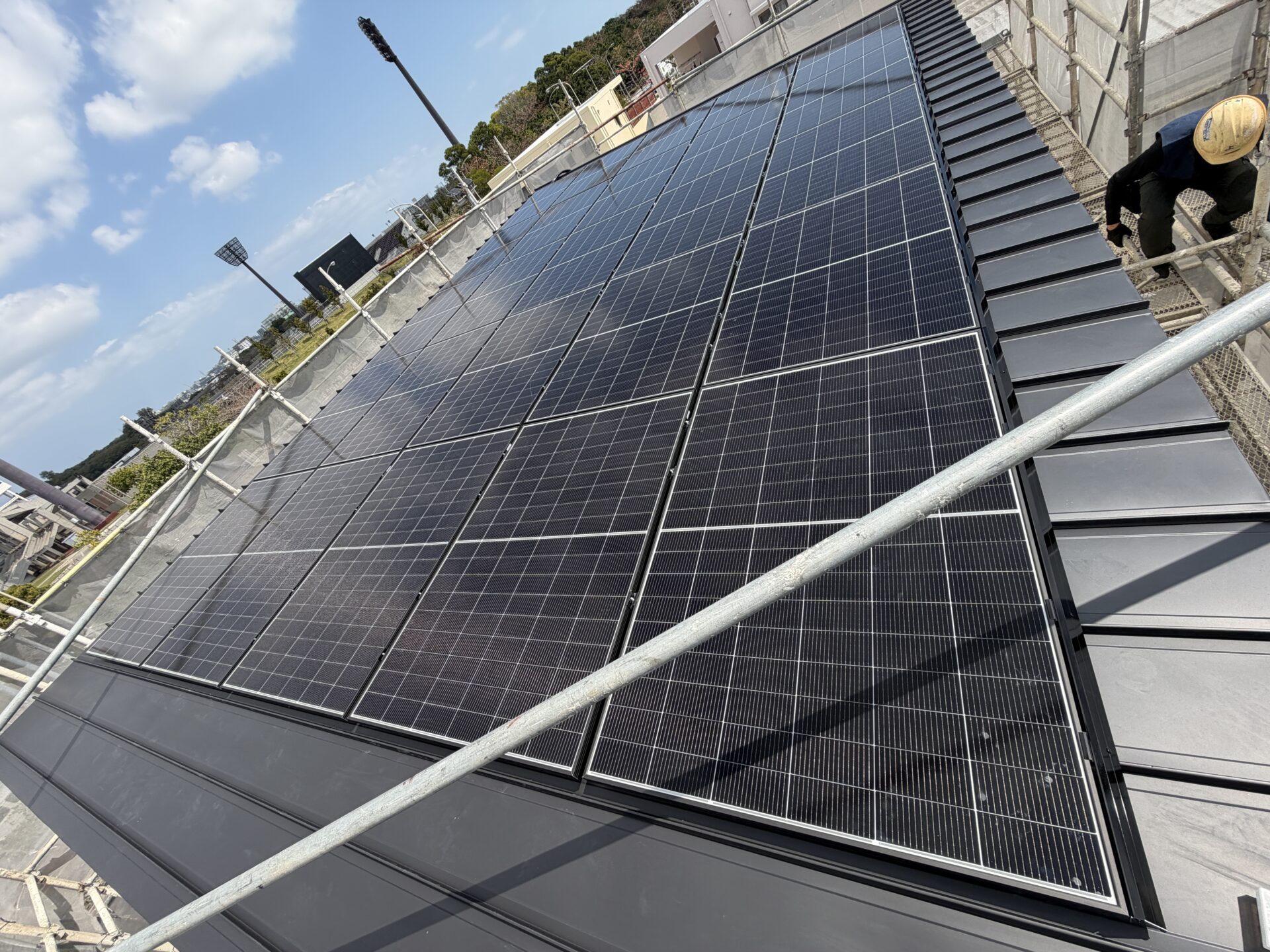 太陽光発電システムの施工事例