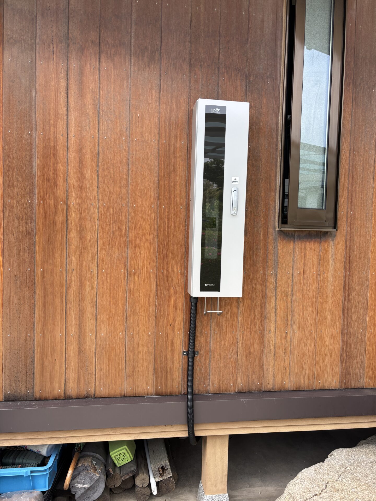 ＥV充電器取付の施工事例