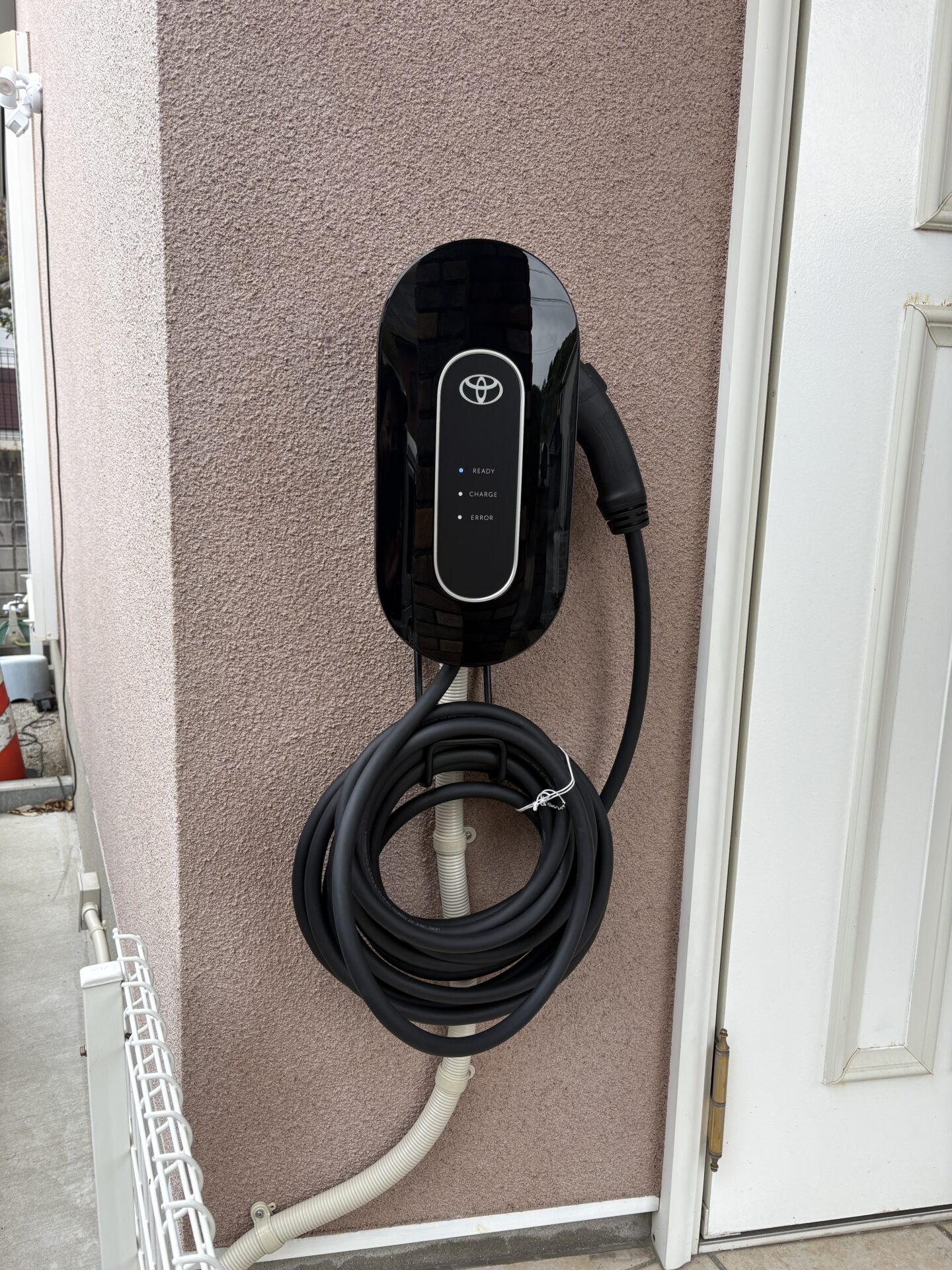 ＥV充電器取付の施工事例